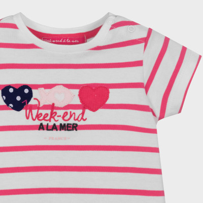 T-Shirt - WEEKEND A LA MER - 3 ans