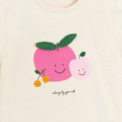 T-Shirt - CUDDLES & SMILES - 3 mois (62)