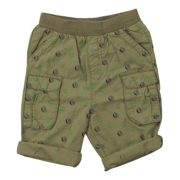 Kiwi print Bermuda shorts - 23 maanden (86) - tweedehands kleding voor baby en kind