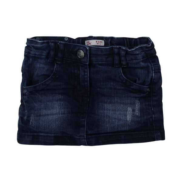 Jupe en jean - DPAM - 4 ans (102) – Vêtement d’occasion bébé/enfant Dpam – Les Ptits Potes