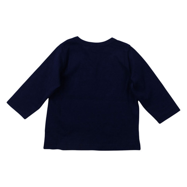 Langärmliges T-Shirt - Benetton - 3-6 Monate 62 cm – Secondhand-Babykleidung/-Kinderkleidung von Benetton – Les Ptits Potes