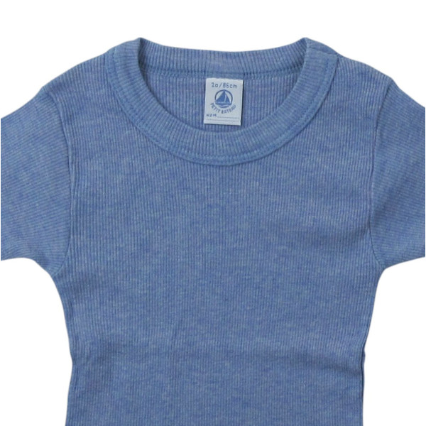 T-Shirt - Korte mouw - Petit bateau - 86 cm (2 jaar) – Tweedehands baby- en kinderkleding van Petit bateau – Les Ptits Potes