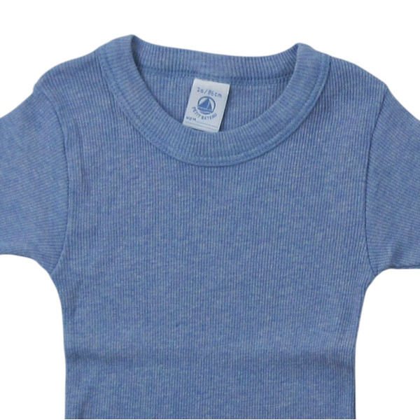 T-Shirt - Korte mouw - Petit bateau - 86 cm (2 jaar) – Tweedehands baby- en kinderkleding van Petit bateau – Les Ptits Potes