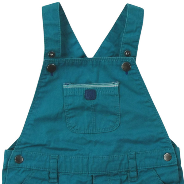 Salopette courte - OBAÏBI - 18 mois – Vêtement d’occasion bébé/enfant Okaidi-Obaibi – Les Ptits Potes