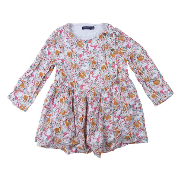 Jurk - Sergent Major - 98 cm (3 jaar) – Tweedehands baby- en kinderkleding van Sergent Major – Les Ptits Potes