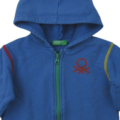 Weste - Benetton - 18-24 Monate 90 cm – Secondhand-Babykleidung/-Kinderkleidung von Benetton – Les Ptits Potes