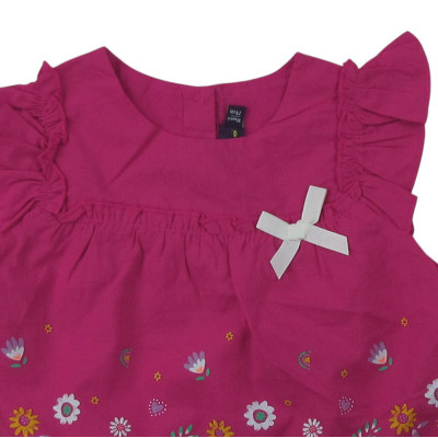 Kurzarmbluse - Sergent Major - 74 cm (12 Monate) – Secondhand-Babykleidung/-Kinderkleidung von Sergent Major – Les Ptits Pote