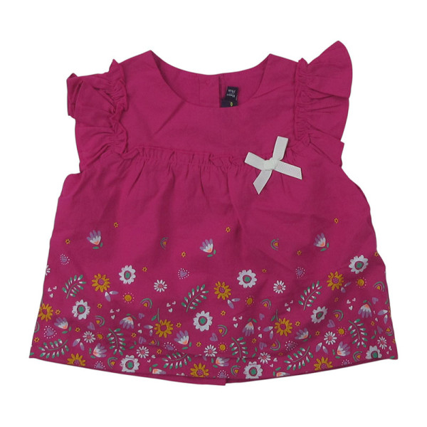 Kurzarmbluse - Sergent Major - 74 cm (12 Monate) – Secondhand-Babykleidung/-Kinderkleidung von Sergent Major – Les Ptits Pote