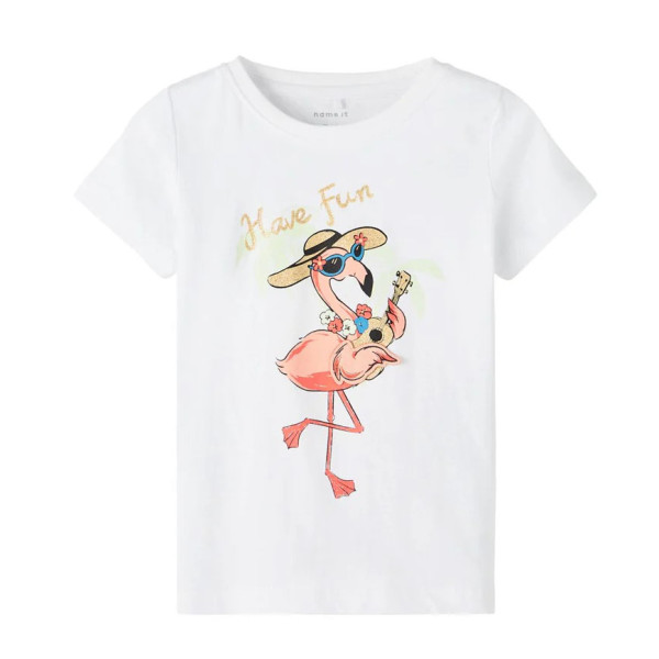 T-Shirt - Korte mouw - Name it - 12-18 maanden (86) – Tweedehands baby- en kinderkleding van Name it – Les Ptits Potes