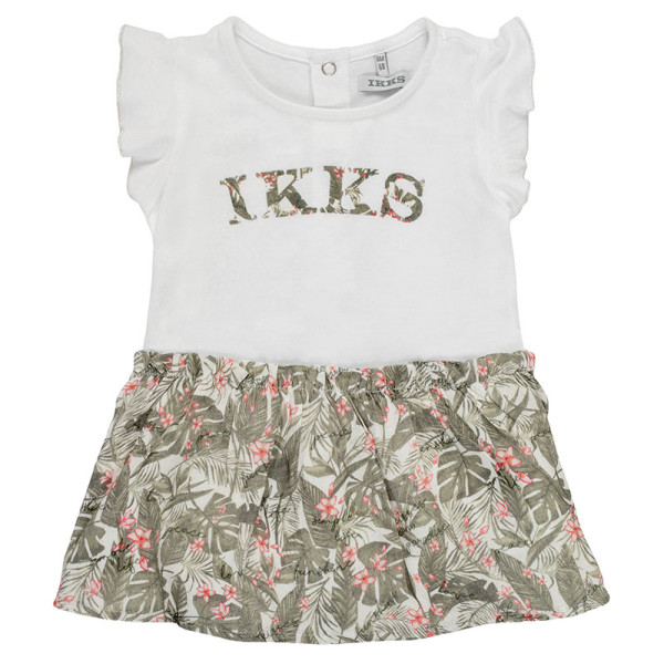 Kleid - IKKS - 6 Monate – Secondhand-Babykleidung/-Kinderkleidung von IKKS – Les Ptits Potes