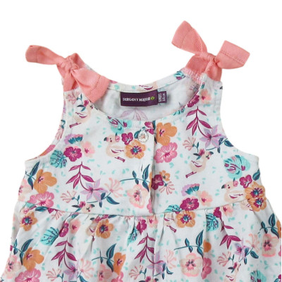 Jurk - Sergent Major - 6 maanden – Tweedehands baby- en kinderkleding van Sergent Major – Les Ptits Potes