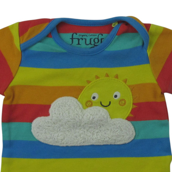 T-Shirt - Korte mouw -  - 3-6 maanden – Tweedehands baby- en kinderkleding van  – Les Ptits Potes