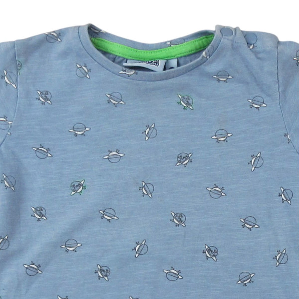 T-Shirt - Korte mouw - JBC - 92 cm (2 jaar) – Tweedehands baby- en kinderkleding van JBC – Les Ptits Potes