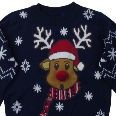 Weihnachtspullover - URBAN WAVE - 104 cm (4 Jahre) – Secondhand-Babykleidung/-Kinderkleidung von  – Les Ptits Potes