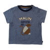 Kurzarm-T-Shirt - Okaidi-Obaibi - 74 cm (12 Monate) – Secondhand-Babykleidung/-Kinderkleidung von Okaidi-Obaibi – Les Ptits P