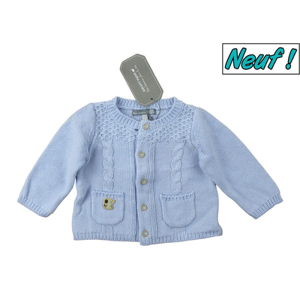 Weste - Sergent Major - 59 cm (3 Monate) – Secondhand-Babykleidung/-Kinderkleidung von Sergent Major – Les Ptits Potes