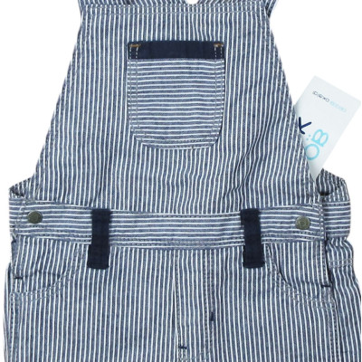Kurzer Overall - Okaidi-Obaibi - 6-9 Monate – Secondhand-Babykleidung/-Kinderkleidung von Okaidi-Obaibi – Les Ptits Potes