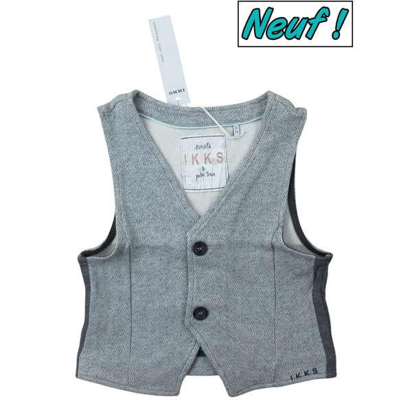 Vest - IKKS - 98 cm (3 jaar) – Tweedehands baby- en kinderkleding van IKKS – Les Ptits Potes