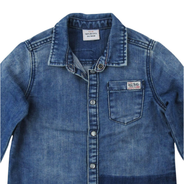 Shirt - Lange mouw - Tape à l'Oeil - 3 jaar – Tweedehands baby- en kinderkleding van Tape à l'Oeil – Les Ptits Potes