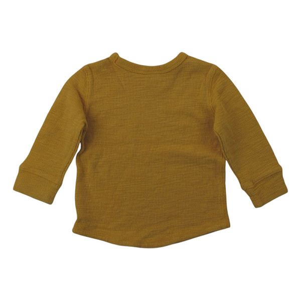 Langärmliges T-Shirt - Gap - 12-18 Monate 80 cm – Secondhand-Babykleidung/-Kinderkleidung von Gap – Les Ptits Potes