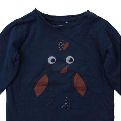 Langärmliges T-Shirt - JBC - 92 cm (2 Jahre) – Secondhand-Babykleidung/-Kinderkleidung von JBC – Les Ptits Potes