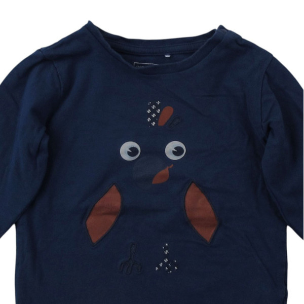 T-Shirt - Lange mouw - JBC - 92 cm (2 jaar) – Tweedehands baby- en kinderkleding van JBC – Les Ptits Potes