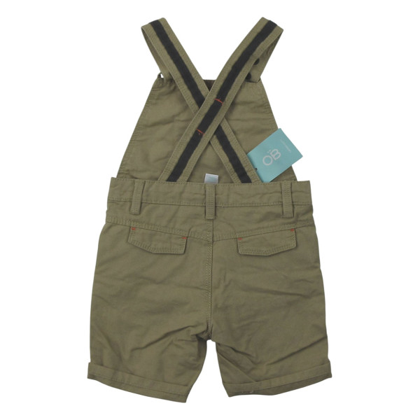 Salopette courte - OBAÏBI - 6-9 mois – Vêtement d’occasion bébé/enfant Okaidi-Obaibi – Les Ptits Potes
