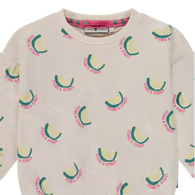 Sweater - Stains & Stories - 116 cm (6 jaar) – Tweedehands baby- en kinderkleding van Stains & Stories – Les Ptits Potes