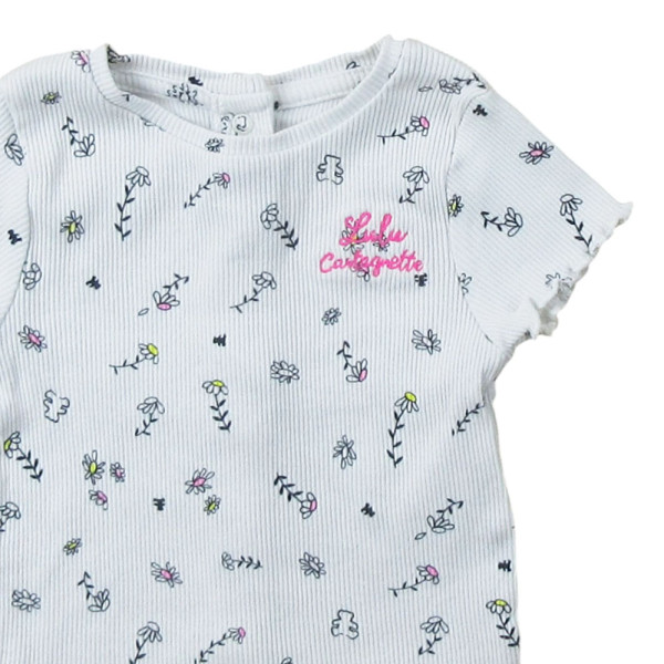T-Shirt - LULU CASTAGNETTE - 3 mois – Vêtement d’occasion bébé/enfant Lulu castagnette – Les Ptits Potes