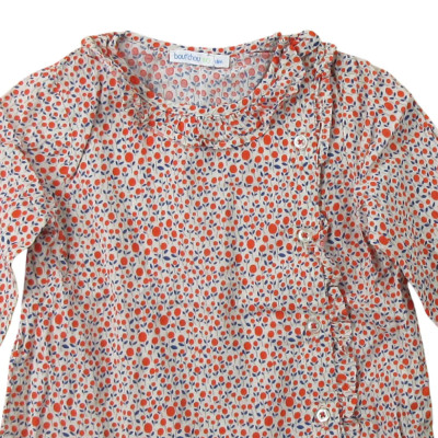 Blouse met lange mouwen - Bout'Chou - 18 maanden – Tweedehands baby- en kinderkleding van Bout'Chou – Les Ptits Potes