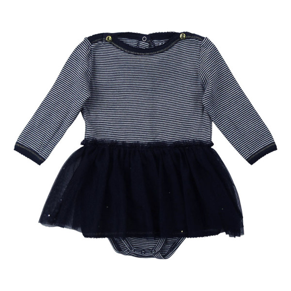 Kleid - Petit bateau - 74 cm (12 Monate) – Secondhand-Babykleidung/-Kinderkleidung von Petit bateau – Les Ptits Potes