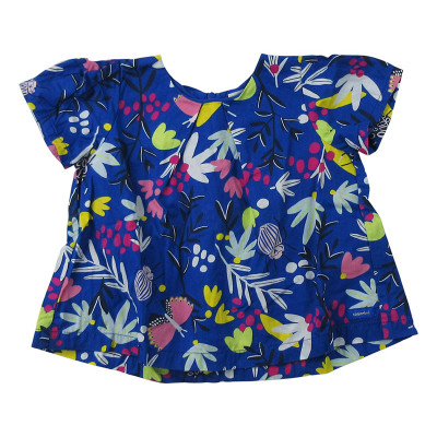 Blouse met korte mouwen - Catimini - 80 cm (18 maanden)