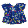 Blouse met korte mouwen - Catimini - 80 cm (18 maanden) – Tweedehands baby- en kinderkleding van Catimini – Les Ptits Potes