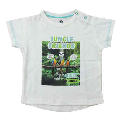 Kurzarmshirt - Grain de blé - 6 Monate