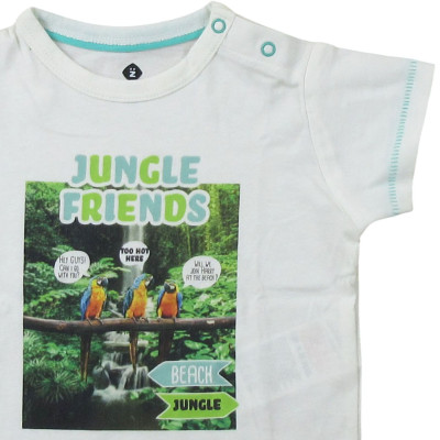 Kurzarmshirt - Grain de blé - 6 Monate – Secondhand-Babykleidung/-Kinderkleidung von Grain de blé – Les Ptits Potes