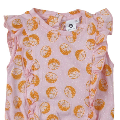 Kurzer Overall - Grain de blé - 74 cm (12 Monate) – Secondhand-Babykleidung/-Kinderkleidung von Grain de blé – Les Ptits Pote