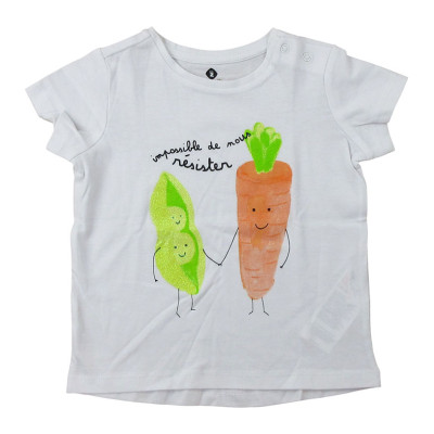Kurzarmshirt - Grain de blé - 80 cm (18 Monate)