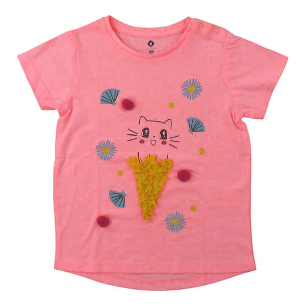 T-shirt met korte mouwen - Grain de blé - 98 cm (3 jaar) – Tweedehands baby- en kinderkleding van Grain de blé – Les Ptits Po