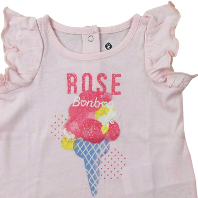 T-shirt met korte mouwen - Grain de blé - 6 maanden – Tweedehands baby- en kinderkleding van Grain de blé – Les Ptits Potes
