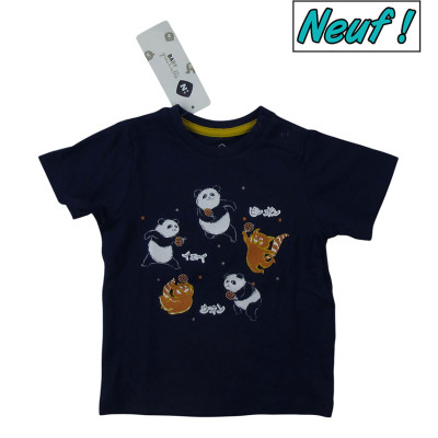 Kurzarmshirt - Grain de blé - 71 cm (9 Monate)