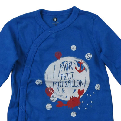 Pyjama - GRAIN DE BLÉ - 1 mois (53) – Vêtement d’occasion bébé/enfant Grain de blé – Les Ptits Potes