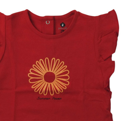 T-shirt met korte mouwen - Grain de blé - 74 cm (12 maanden) – Tweedehands baby- en kinderkleding van Grain de blé – Les Ptit