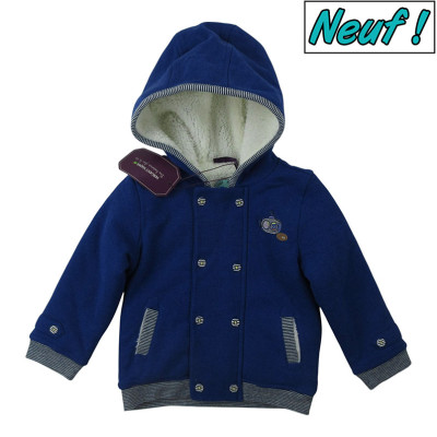 Gilet doublé polaire neuf - SERGENT MAJOR - 18 mois (80)