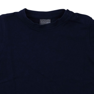 Kurzarmshirt - Losan - 18-24 Monate 92 cm – Secondhand-Babykleidung/-Kinderkleidung von Losan – Les Ptits Potes