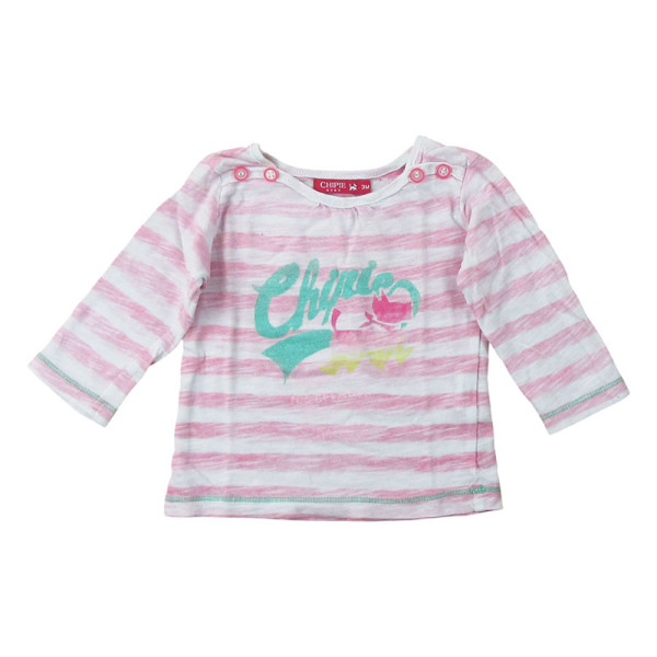 T-Shirt - CHIPIE - 3 mois (59) – Vêtement d’occasion bébé/enfant Chipie – Les Ptits Potes