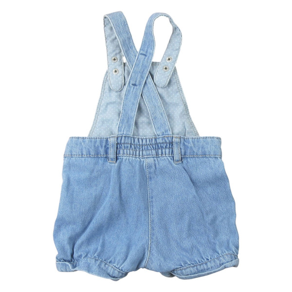 Salopette short - OBAÏBI - 12 mois (74) – Vêtement d’occasion bébé/enfant Okaidi-Obaibi – Les Ptits Potes