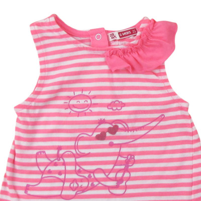 Tanktop - Dpam - 67 cm (6 Monate) – Secondhand-Babykleidung/-Kinderkleidung von Dpam – Les Ptits Potes
