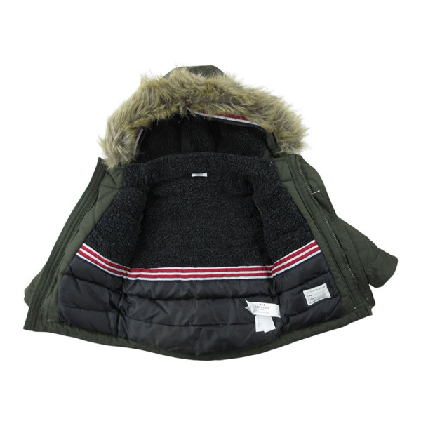 Manteau doublé polaire - TAPE A L'OEIL - 2 ans – Vêtement d’occasion bébé/enfant Tape à l'Oeil – Les Ptits Potes