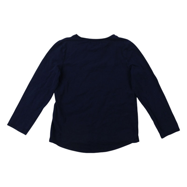 T-shirt met lange mouwen - Dpam - 110 cm (5 jaar) – Tweedehands baby- en kinderkleding van Dpam – Les Ptits Potes