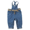 Salopette en jean - 12 mois (74) – Vêtement d’occasion bébé/enfant  – Les Ptits Potes
